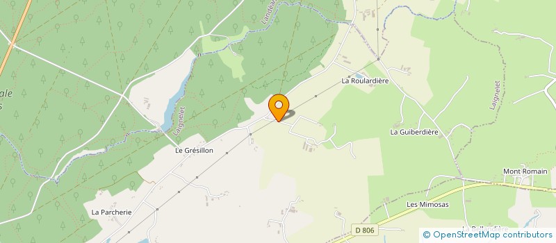 localisation de l'entreprise MONSIEUR DANIEL GOHIN  LANDEAN