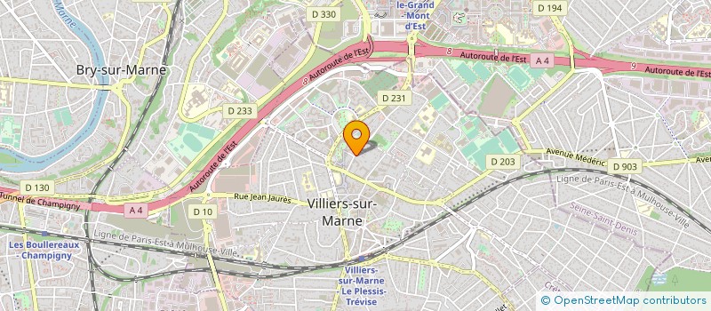 localisation de l'entreprise MONSIEUR DANIEL GOKDEDE  VILLIERS-SUR-MARNE