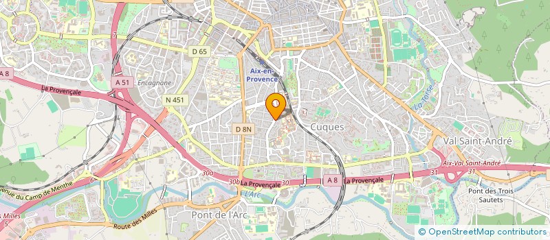 localisation de l'entreprise MONSIEUR DANIEL GOMIS à AIX-EN-PROVENCE