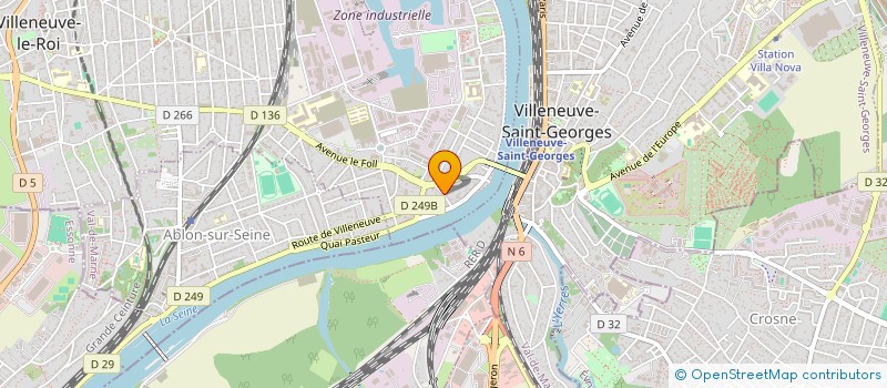 localisation de l'entreprise MONSIEUR DANIEL GONCALVES à VILLENEUVE-LE-ROI