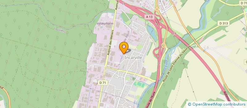 localisation de l'entreprise MONSIEUR DANIEL GONCALVES DE OLIVEIRA  INCARVILLE