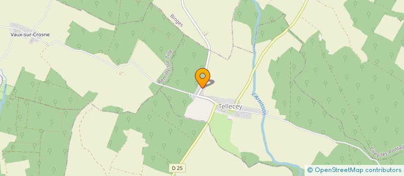 localisation de l'entreprise MONSIEUR DANIEL GORCZYCA  TELLECEY