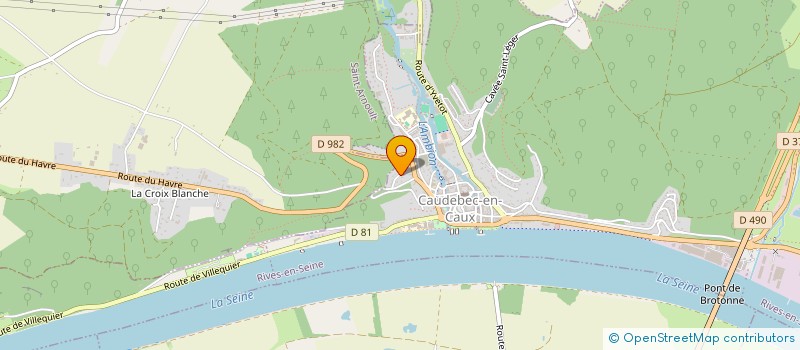 localisation de l'entreprise MONSIEUR DANIEL GOSSELIN  RIVES-EN-SEINE