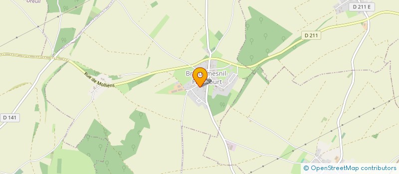 localisation de l'entreprise MONSIEUR DANIEL GOSSELIN  BRIQUEMESNIL-FLOXICOURT