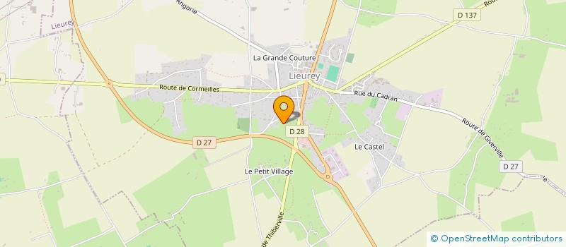 localisation de l'entreprise MONSIEUR DANIEL GOUDE  LIEUREY