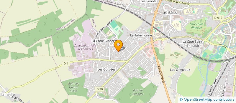 localisation de l'entreprise MONSIEUR DANIEL GOUHIER à VERNOUILLET