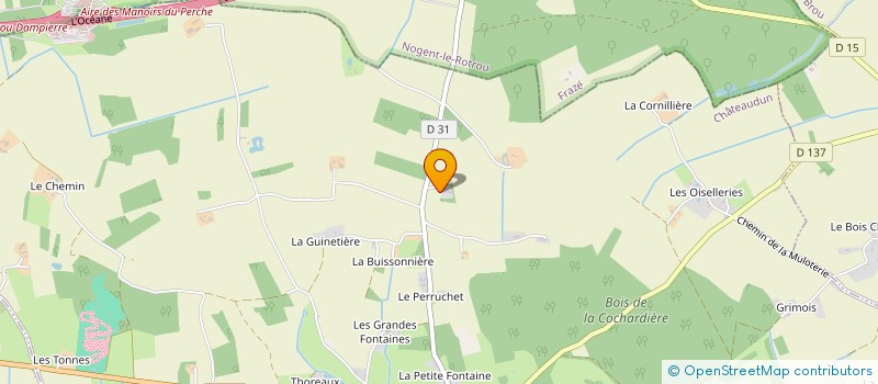 localisation de l'entreprise MONSIEUR DANIEL GOUIN à DAMPIERRE-SOUS-BROU
