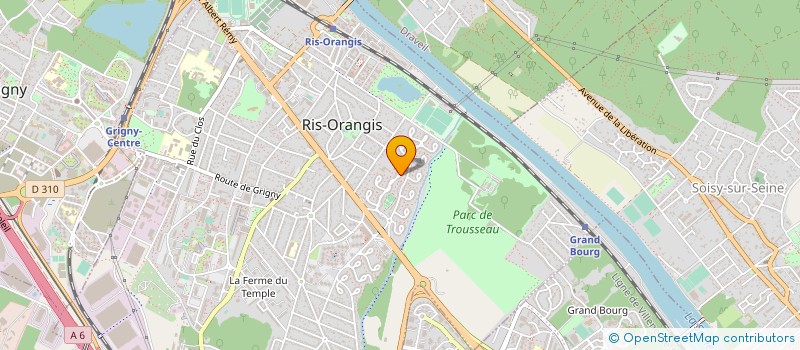 localisation de l'entreprise MONSIEUR DANIEL GRANDJEAN à RIS-ORANGIS