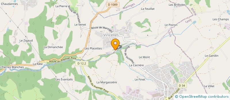 localisation de l'entreprise MONSIEUR DANIEL GRANJON à GRAMMOND