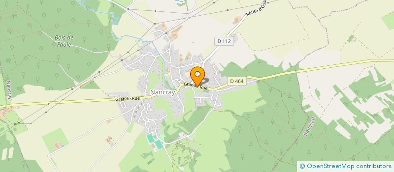 localisation de l'entreprise MONSIEUR DANIEL GRASS à NANCRAY