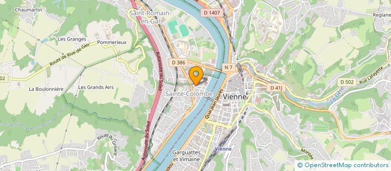 localisation de l'entreprise MONSIEUR DANIEL GRISARD  MONTELIMAR