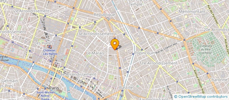 localisation de l'entreprise MONSIEUR DANIEL GROSBERG  PARIS