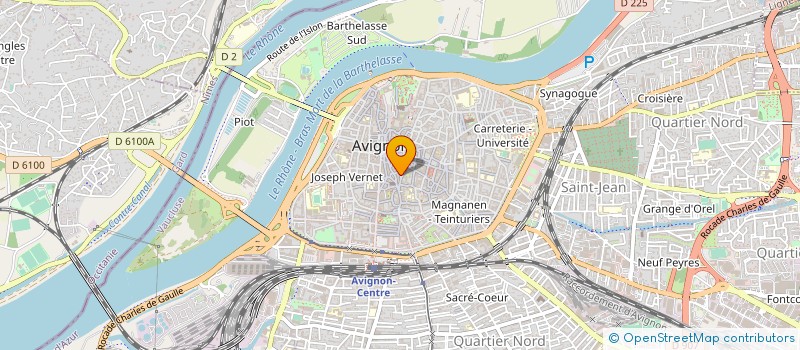 localisation de l'entreprise MONSIEUR DANIEL GROSDIDIER  AVIGNON