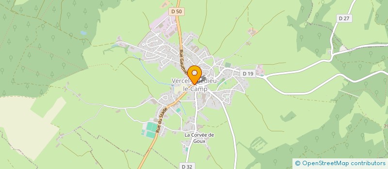 localisation de l'entreprise MONSIEUR DANIEL GROSJEAN à ORSANS