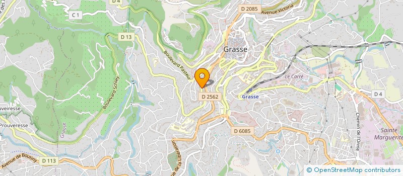 localisation de l'entreprise MONSIEUR DANIEL GROSSIN à GRASSE