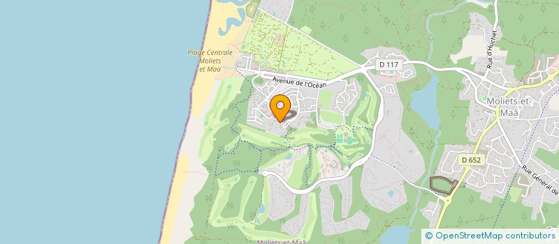 localisation de l'entreprise MONSIEUR DANIEL GRUNEMWLAD à LA BAULE-ESCOUBLAC