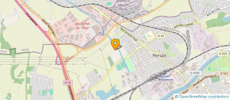 localisation de l'entreprise MONSIEUR DANIEL GUE  PERSAN