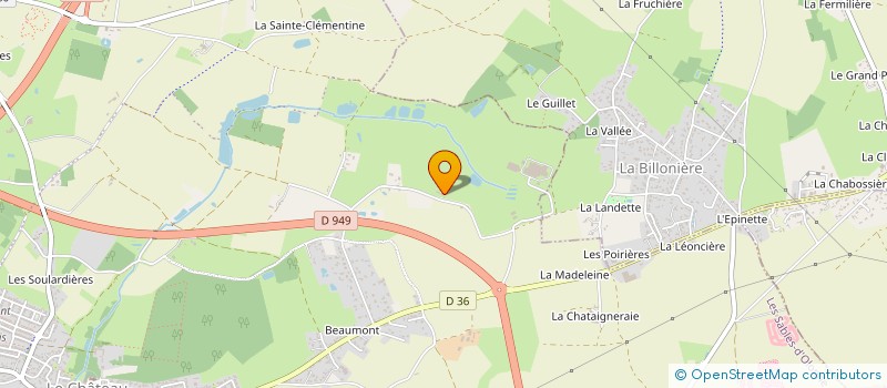 localisation de l'entreprise MONSIEUR DANIEL GUEDON  LES SABLES D'OLONNE