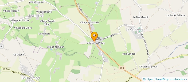 localisation de l'entreprise MONSIEUR DANIEL GUENZI-PANCOT  BRAINVILLE