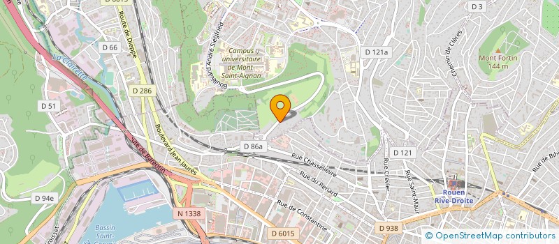 localisation de l'entreprise MONSIEUR DANIEL GUERARD  MONT-SAINT-AIGNAN