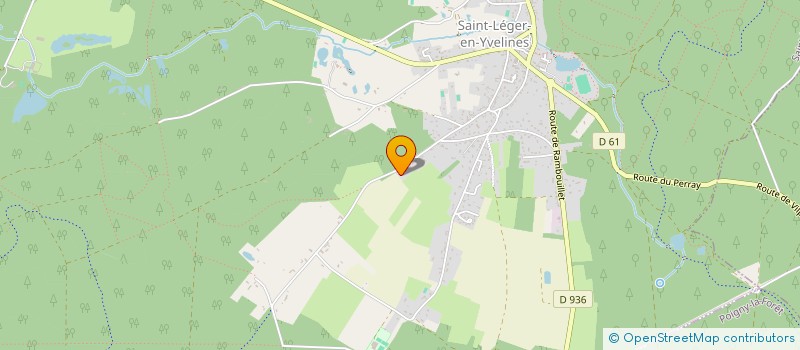 localisation de l'entreprise MONSIEUR DANIEL GUERIN à SAINT-LEGER-EN-YVELINES