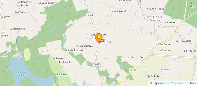 localisation de l'entreprise MONSIEUR DANIEL GUERIN  IFFENDIC