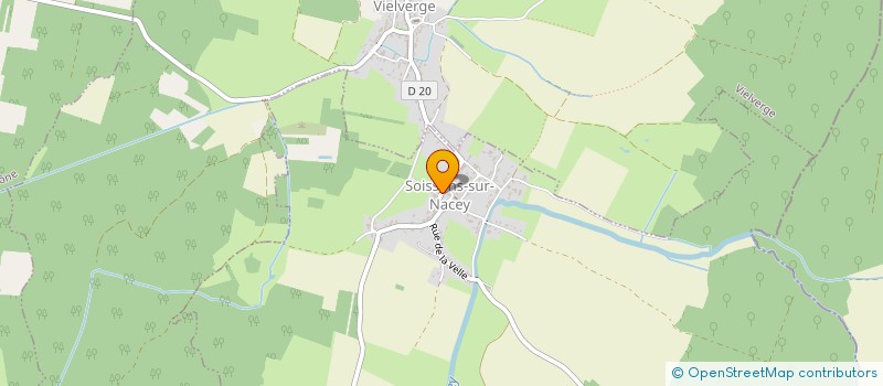 localisation de l'entreprise MONSIEUR DANIEL GUERRAZ  SOISSONS-SUR-NACEY