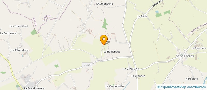 localisation de l'entreprise MONSIEUR DANIEL GUEZET à NOUES DE SIENNE
