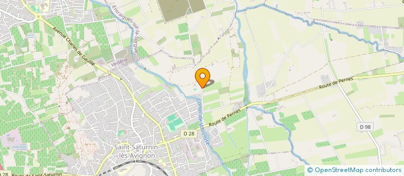 localisation de l'entreprise MONSIEUR DANIEL GUGLIELMO  SAINT-SATURNIN-LES-AVIGNON