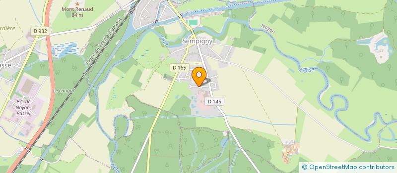 localisation de l'entreprise MONSIEUR DANIEL GUGNOT  SEMPIGNY