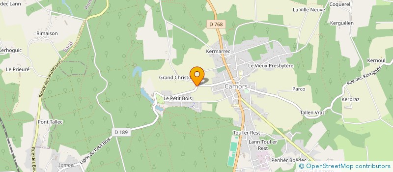 localisation de l'entreprise MONSIEUR DANIEL GUICHARD à CAMORS