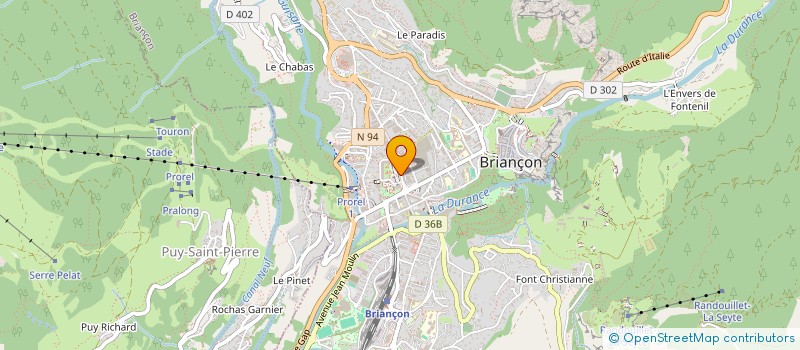 localisation de l'entreprise MONSIEUR DANIEL GUILDOUX à BRIANCON