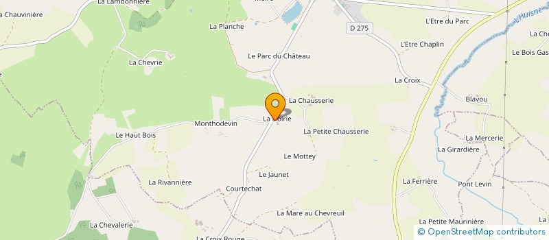 localisation de l'entreprise MONSIEUR DANIEL GUILLIN à PERVENCHERES