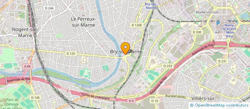 localisation de l'entreprise MONSIEUR DANIEL GUILLUY à BRY-SUR-MARNE