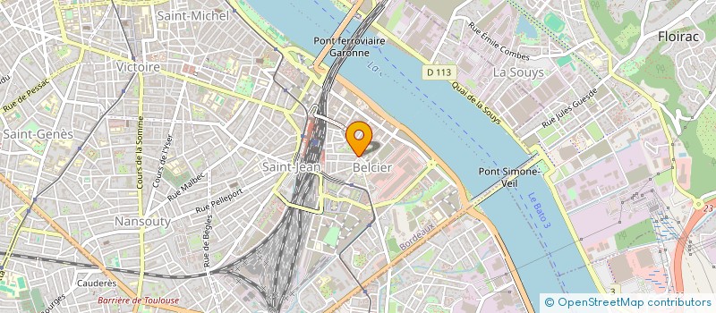 localisation de l'entreprise MONSIEUR DANIEL GUIMARAES RODRIGUES  BORDEAUX