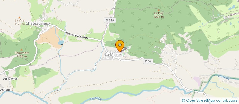 localisation de l'entreprise MONSIEUR DANIEL GUSTO à LA ROQUETTE-SUR-SIAGNE