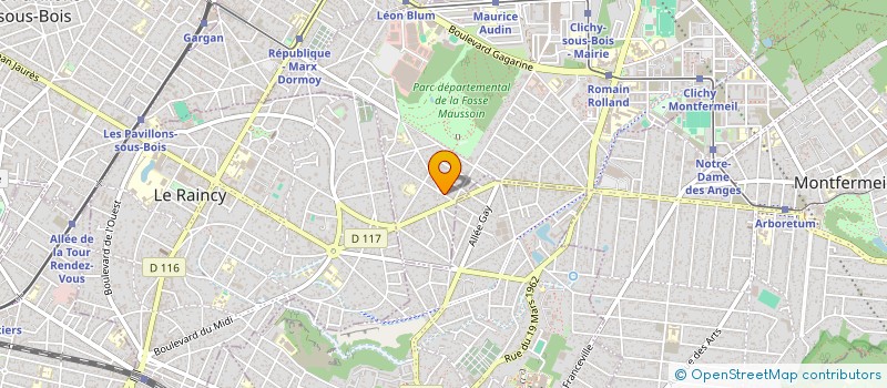localisation de l'entreprise MONSIEUR DANIEL GUZUN à CLICHY-SOUS-BOIS