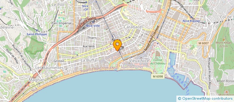 localisation de l'entreprise MONSIEUR DANIEL HAGEGE  NICE