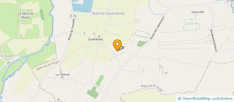 localisation de l'entreprise MONSIEUR DANIEL HAIRY  BELLE VIE EN AUGE