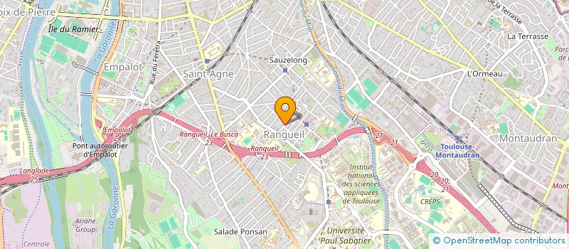 localisation de l'entreprise MONSIEUR DANIEL HALLMANN à TOULOUSE