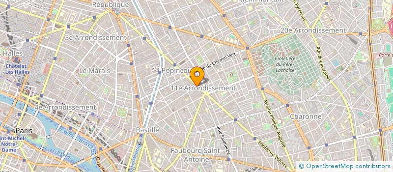 localisation de l'entreprise MONSIEUR DANIEL HANOUZ à PARIS