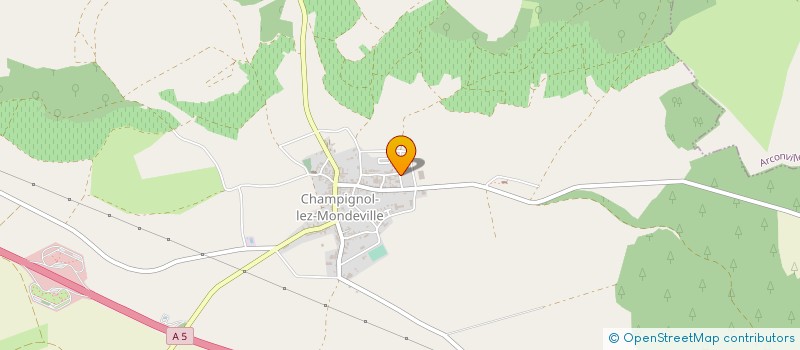 localisation de l'entreprise MONSIEUR DANIEL HANUSZEK  CHAMPIGNOL-LEZ-MONDEVILLE