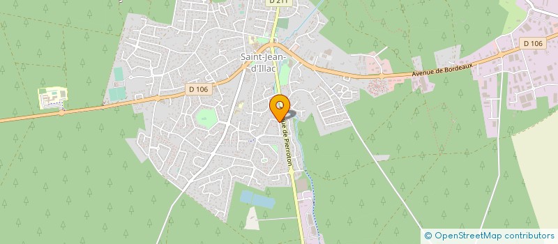 localisation de l'entreprise MONSIEUR DANIEL HARDELLET  SAINT-JEAN-D'ILLAC