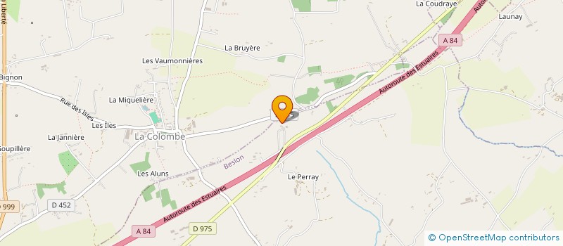 localisation de l'entreprise MONSIEUR DANIEL HARDY  BESLON