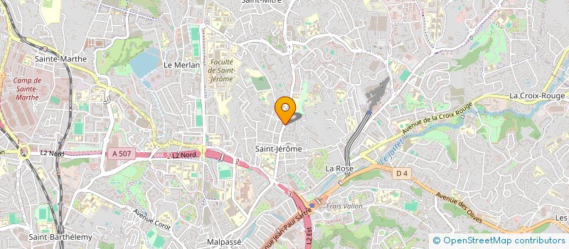 localisation de l'entreprise MONSIEUR DANIEL HASSAINE à MARSEILLE