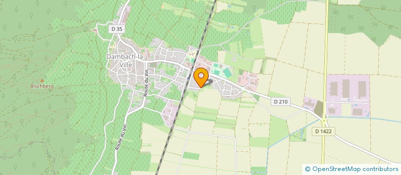 localisation de l'entreprise MONSIEUR DANIEL HEIDMANN  DAMBACH-LA-VILLE