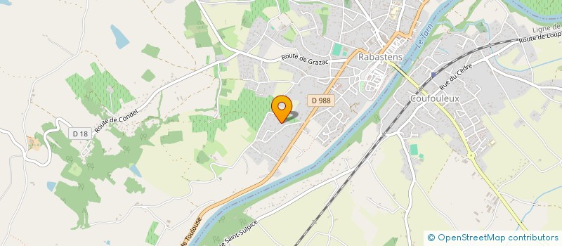 localisation de l'entreprise MONSIEUR DANIEL HEIMROTH  RABASTENS