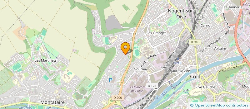 localisation de l'entreprise MONSIEUR DANIEL HEINY  MONTATAIRE