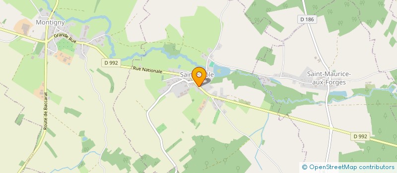 localisation de l'entreprise MONSIEUR DANIEL HELF  SAINTE-POLE