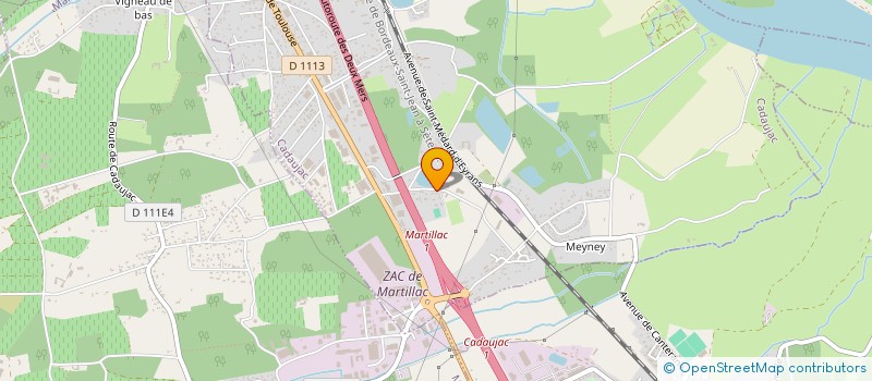 localisation de l'entreprise MONSIEUR DANIEL HELFRICH  CADAUJAC